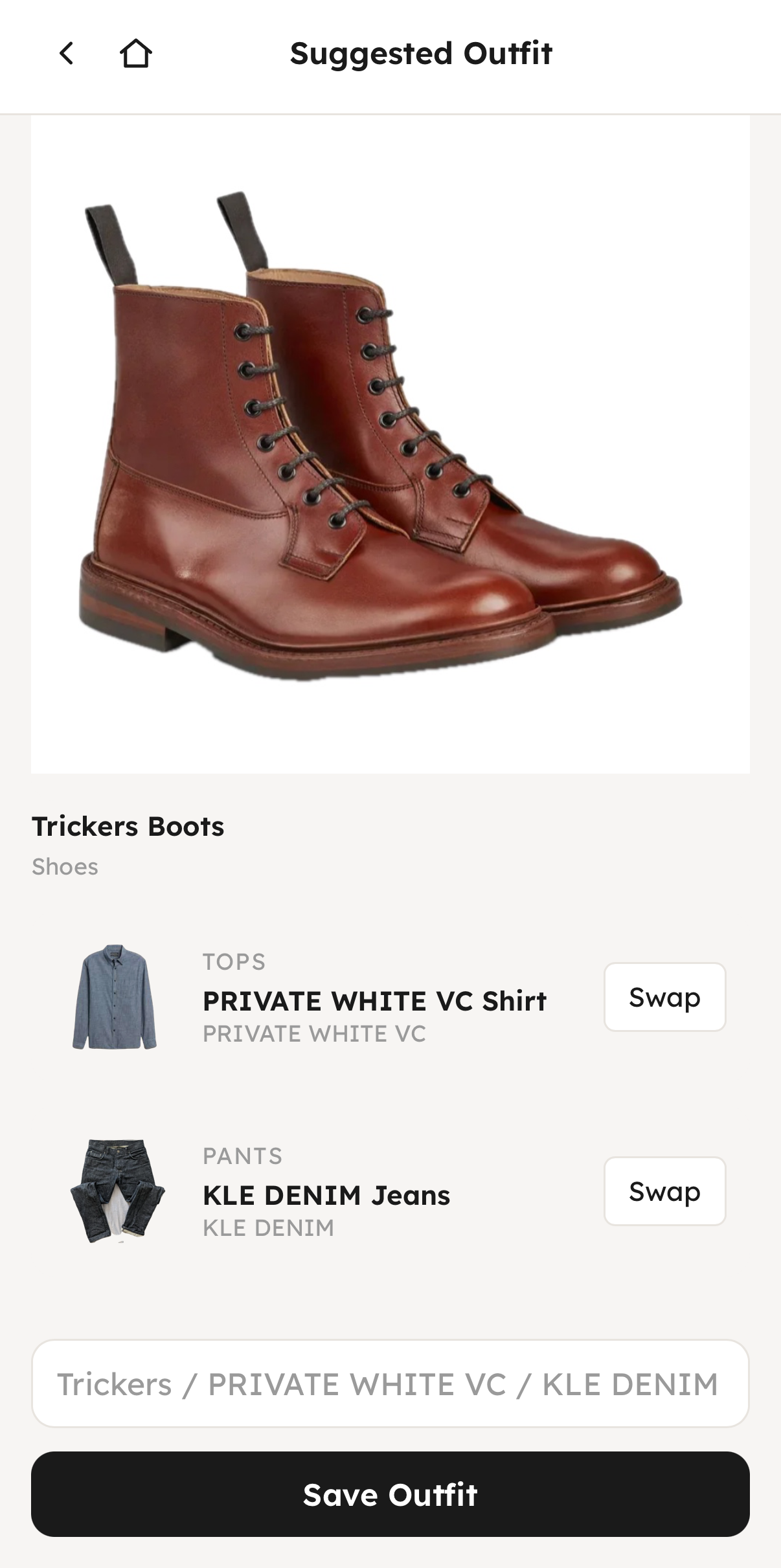 Outfit builder