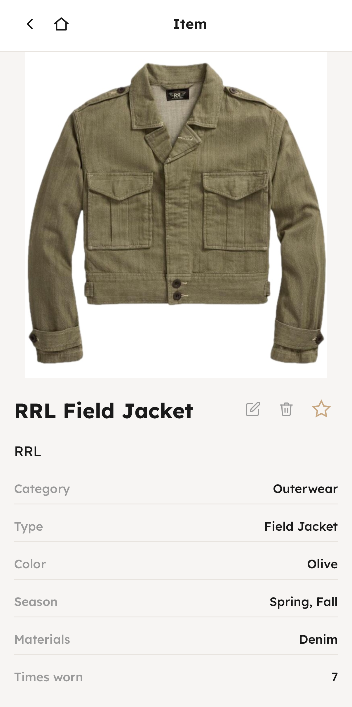 Wear tracking